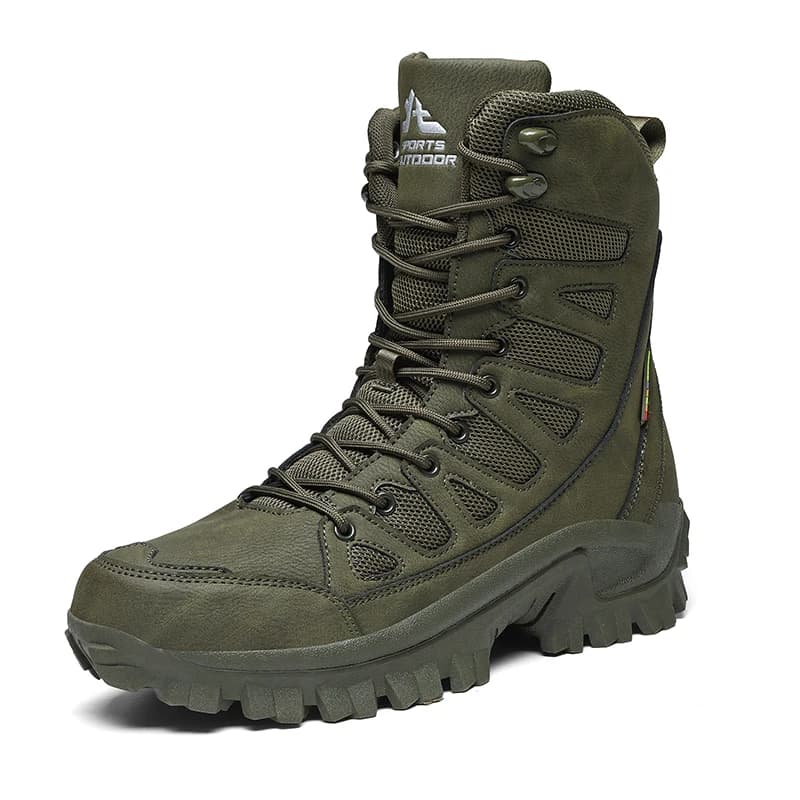 Bota Coturno Adventure Masculina em Couro